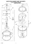 Diagram for 03 - Agitator, Basket And Tub