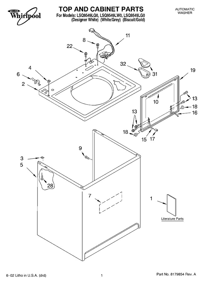 Diagram for LSQ9549LW0