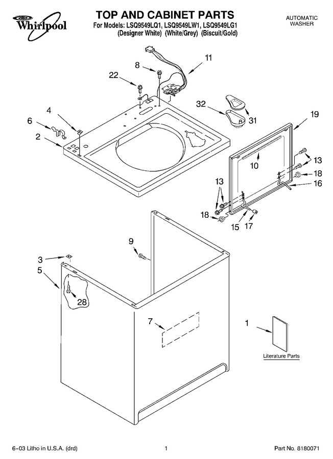 Diagram for LSQ9549LW1