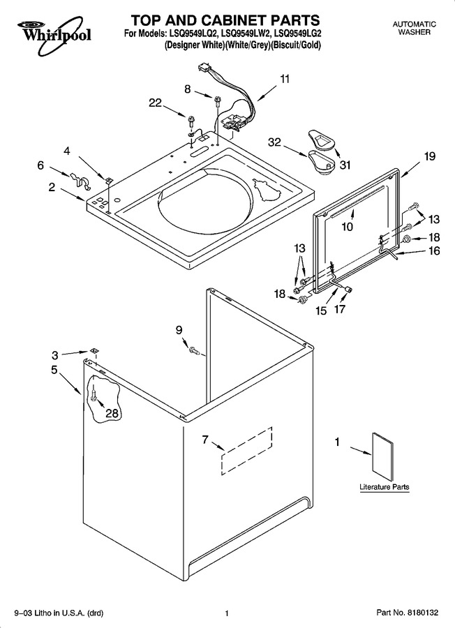 Diagram for LSQ9549LW2