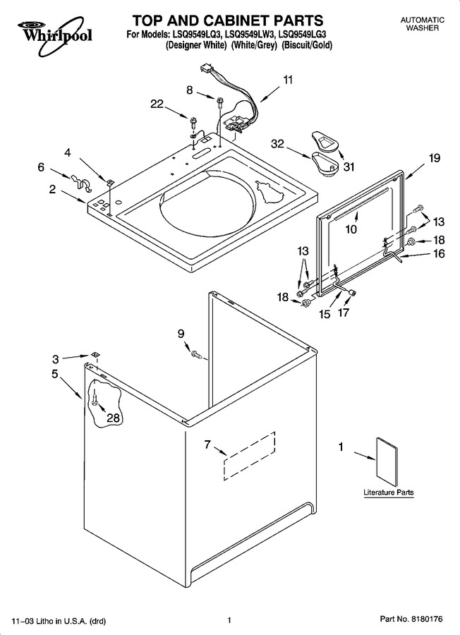 Diagram for LSQ9549LQ3