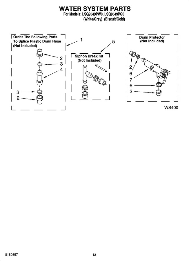 Diagram for LSQ9549PW0