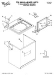 Diagram for 01 - Top And Cabinet Parts