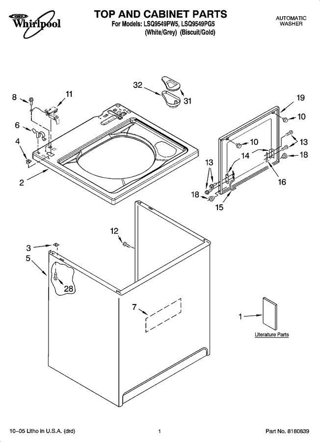 Diagram for LSQ9549PW5