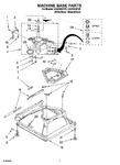 Diagram for 04 - Machine Base Parts