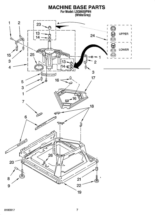 Diagram for LSQ9550PW4