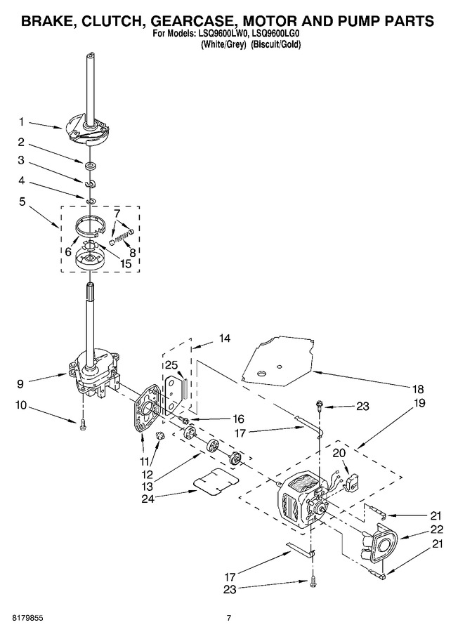 Diagram for LSQ9600LW0