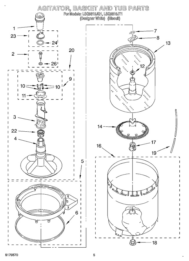 Diagram for LSQ9610JT1