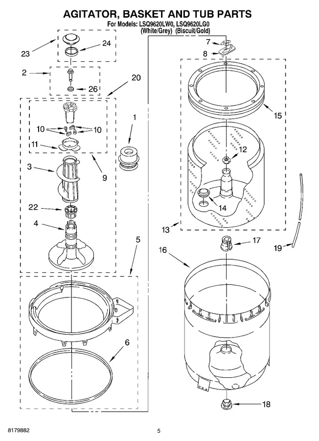 Diagram for LSQ9620LG0