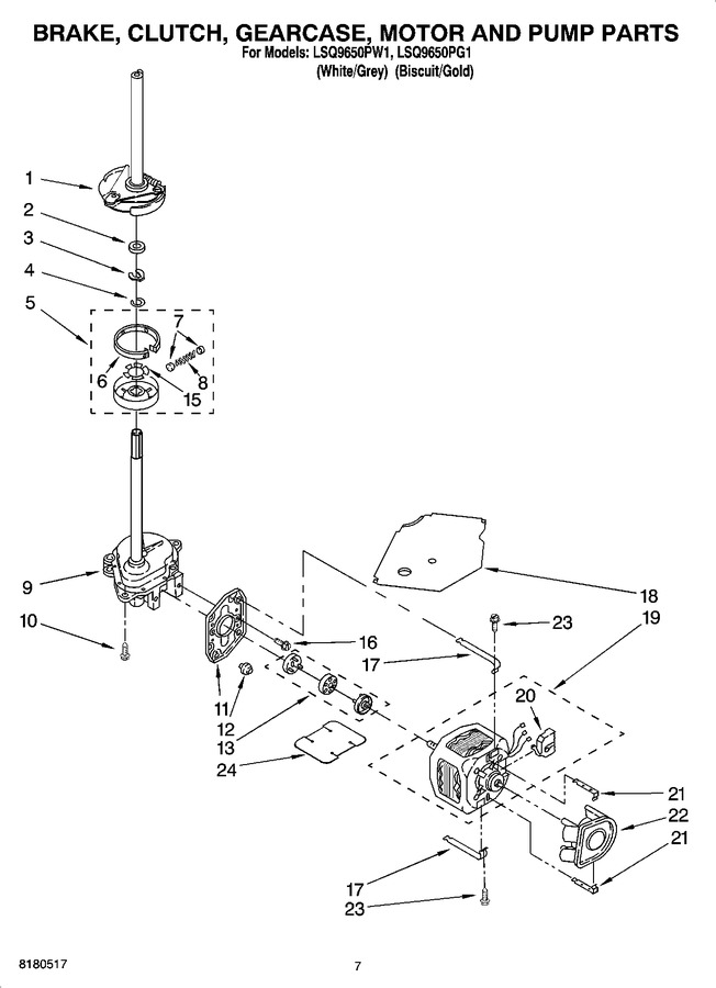 Diagram for LSQ9650PG1