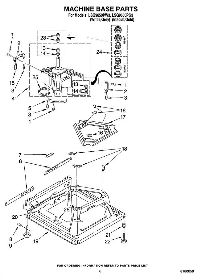 Diagram for LSQ9650PG3