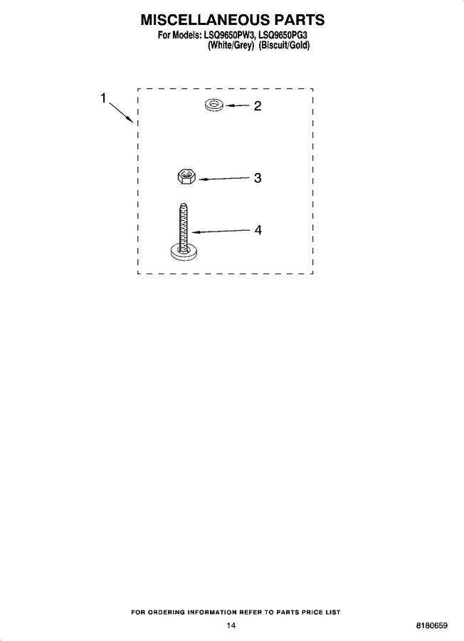 Diagram for LSQ9650PG3