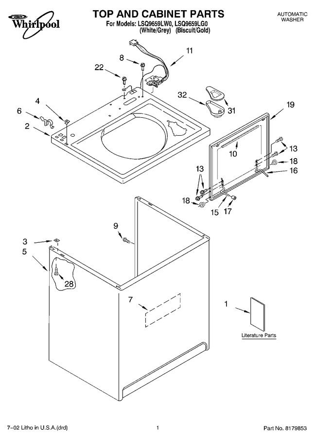 Diagram for LSQ9659LG0