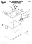 Diagram for 01 - Top And Cabinet Parts