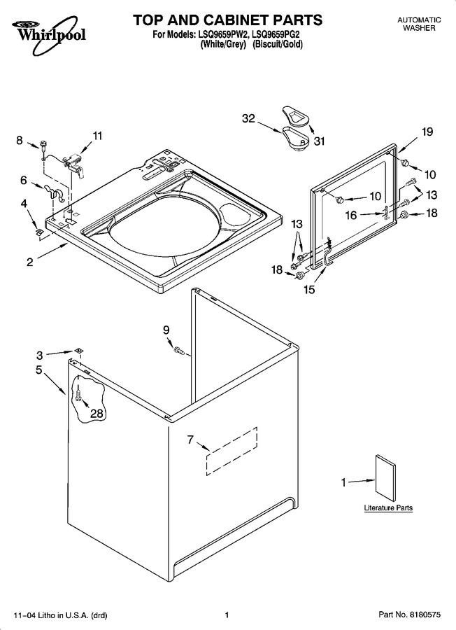 Diagram for LSQ9659PG2