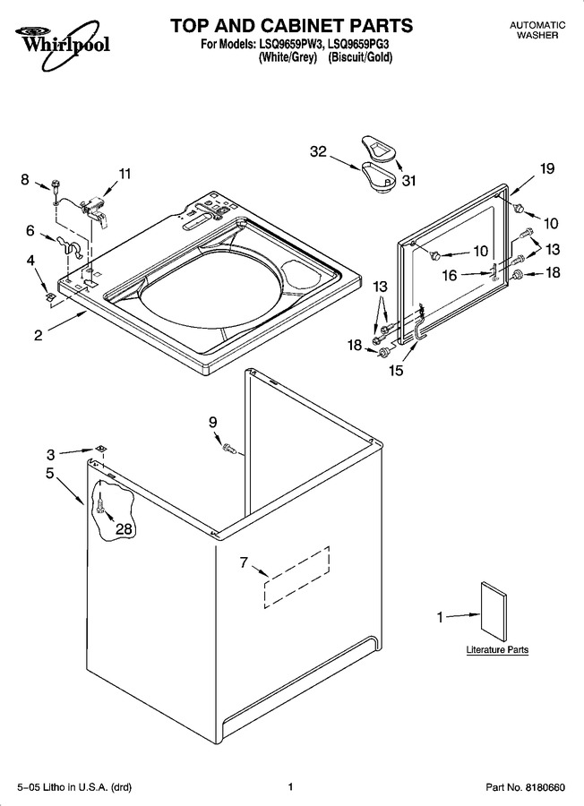 Diagram for LSQ9659PG3