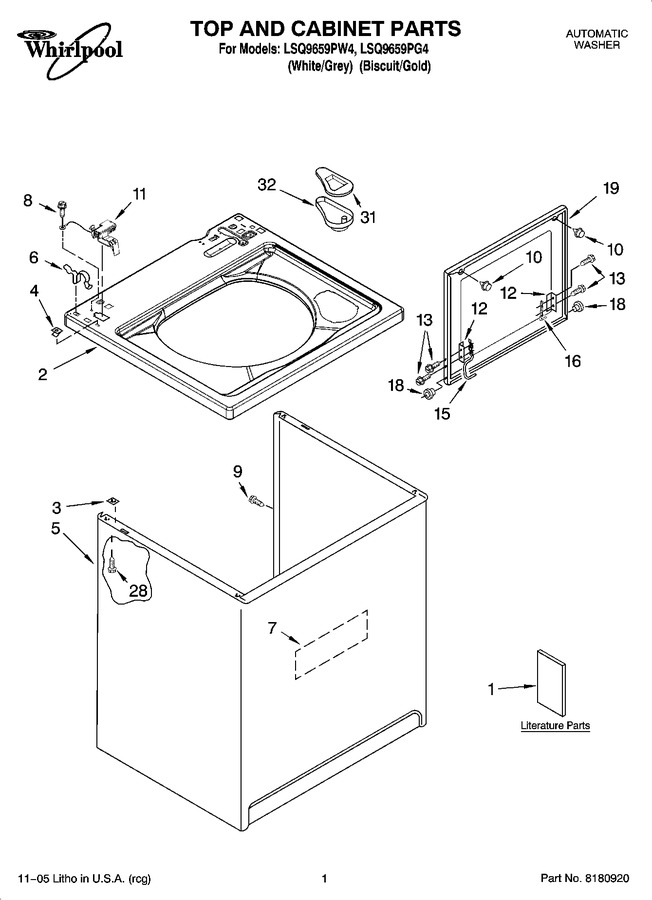 Diagram for LSQ9659PG4