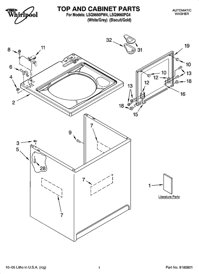 Diagram for LSQ9660PG4