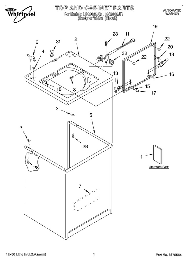 Diagram for LSQ9665JT1