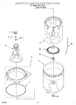 Diagram for 03 - Agitator, Basket And Tub