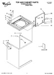 Diagram for 01 - Top And Cabinet Parts