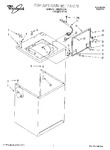 Diagram for 01 - Top And Cabinet