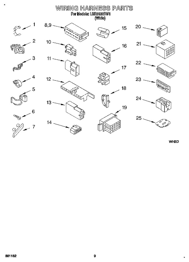 Diagram for LSR6132BW1