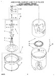 Diagram for 04 - Agitator, Basket And Tub