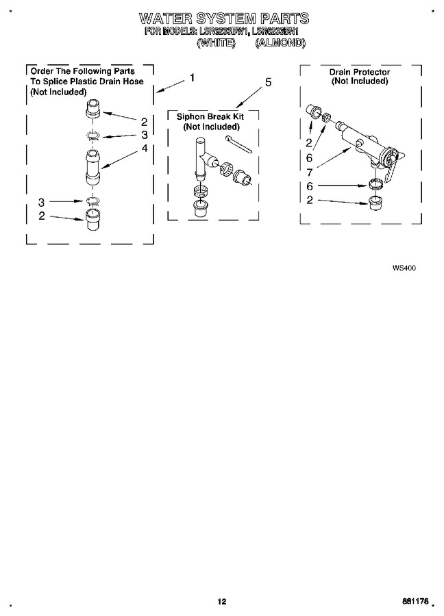 Diagram for LSR6233BW1