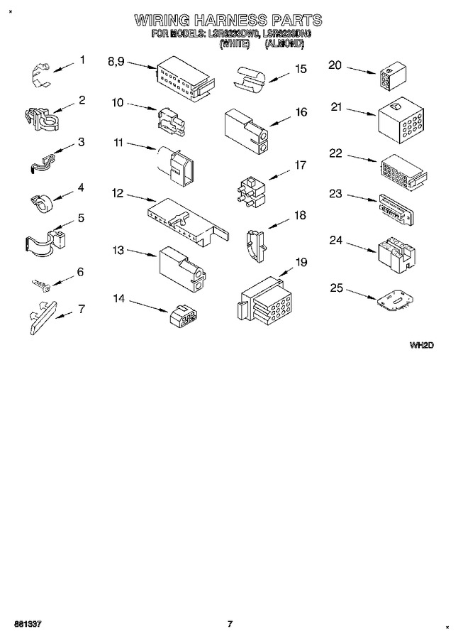 Diagram for LSR6233DW0