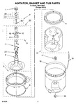 Diagram for 03 - Agitator, Basket And Tub Parts