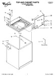 Diagram for 01 - Top And Cabinet Parts