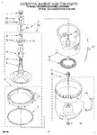 Diagram for 04 - Agitator, Basket And Tub