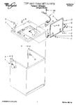 Diagram for 01 - Top And Cabinet, Lit/optional