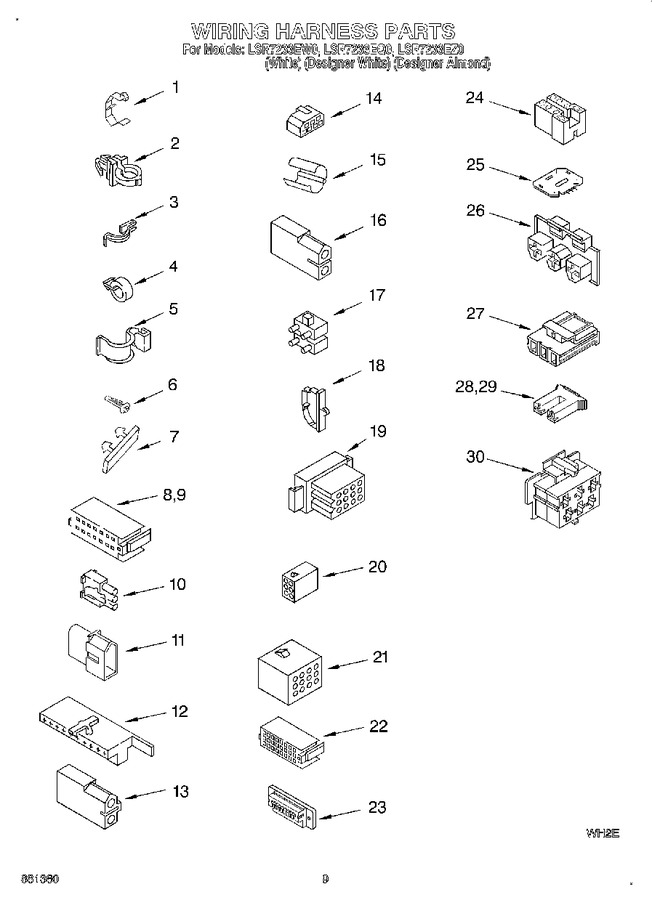 Diagram for LSR7233EW0