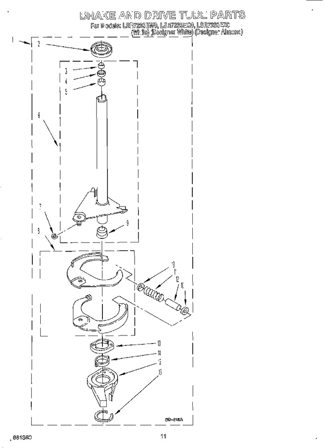 Diagram for LSR7233EW0