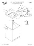 Diagram for 01 - Top And Cabinet, Literature