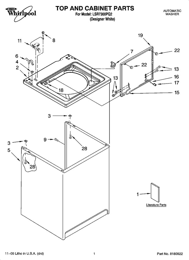 Diagram for LSR7300PQ2