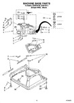 Diagram for 05 - Machine Base Parts