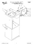 Diagram for 01 - Top And Cabinet