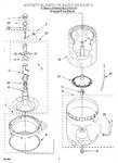 Diagram for 03 - Agitator, Basket And Tub