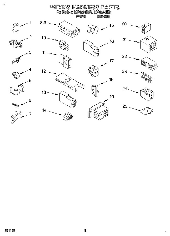 Diagram for LSR8244BN1