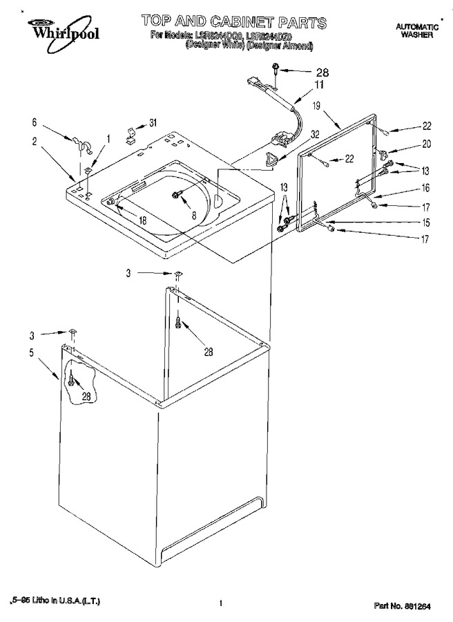 Diagram for LSR8244DQ0