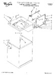 Diagram for 01 - Top & Cabinet