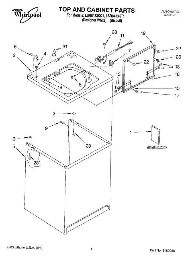 Diagram for LSR8433KT1