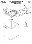 Diagram for 01 - Top And Cabinet Parts