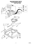 Diagram for 05 - Machine Base Parts