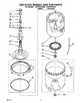 Diagram for 04 - Agitator, Basket And Tub