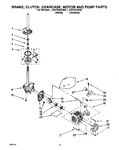 Diagram for 06 - Brake, Clutch, Gearcase, Motor And Pump