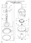 Diagram for 03 - Agitator, Basket And Tub